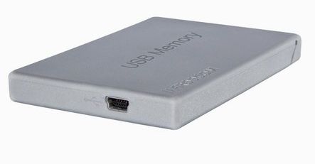 Zewnętrzny dysk twardy 1,8" USB wielkości karty kredytowej