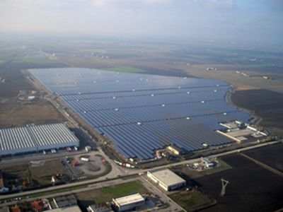Zobacz największą w Europie farmę ogniw słonecznych