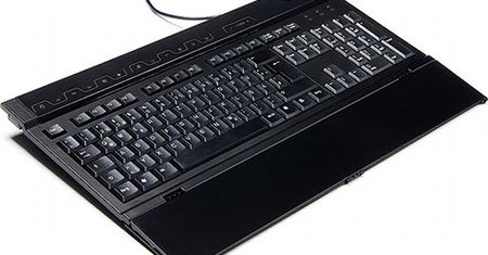 Revoltec K102 Touch - multimedialna klawiatura z osłoną zabezpieczającą przed kurzem