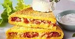 Omlet z wędliną
