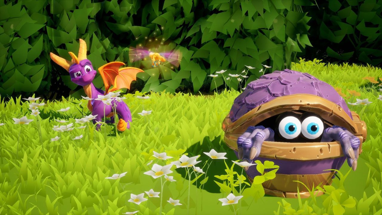 Pudełkowa wersja Spyro Reignited Trilogy coś nie płonie