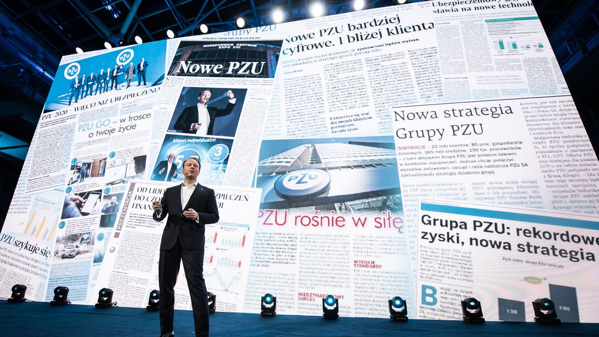 PZU to już nie tylko firma sprzedająca ubezpieczenia. To firma, która wchodzi do cyfrowej gospodarki - mówił prezes Grupy Paweł Surówka