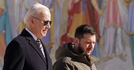 Joe Biden przyjechał do Kijowa