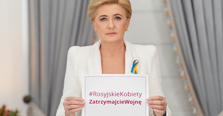 Dzień Kobiet.  Apel polskiej Pierwszej Damy.