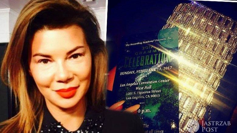 Edyta Górniak na Grammy 2017. Zdjęcia 2017. Instagram. Zaproszenie