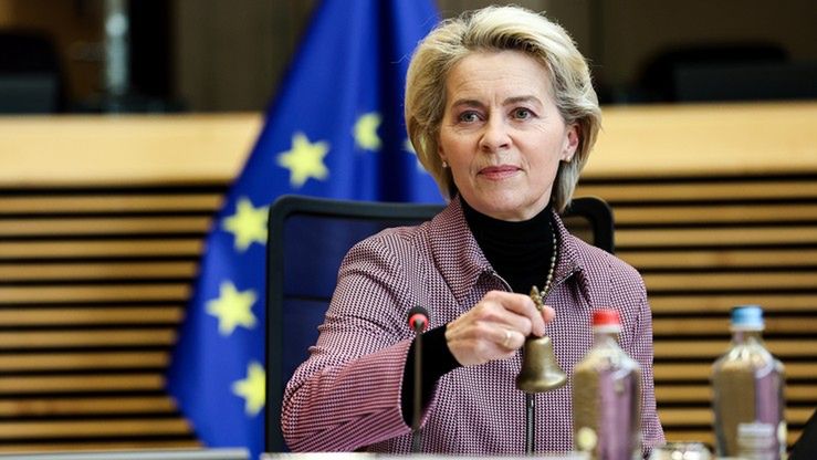 Ursula von der Leyen pojedzie do Kijowa na spotkanie z prezydentem Ukrainy.