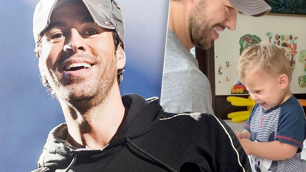 Enrique Iglesias pokazał dzieci. Film z ich wspólnej zabawy rozbawi was do łez [WIDEO]