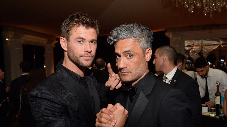 Taika Waititi i Chris Hemsworth spotkają się na planie "Thora 4"