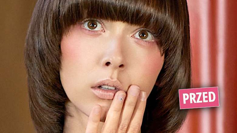 Monika Brodka metamorfoza brwi