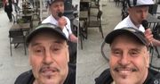 Syn Krawczyka koncertuje na ulicy. Marian Lichtman nagrał występ i udostępnił w sieci. "Murem za juniorem"