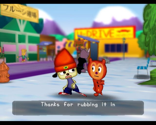 PaRappa the Rapper 2 w połowie grudnia, za cztery popołudnia, to głębokie jak studnia...