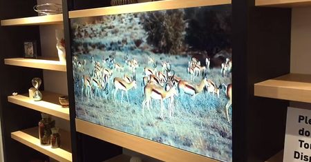 CES 2016: Niewidzialny telewizor od Panasonica
