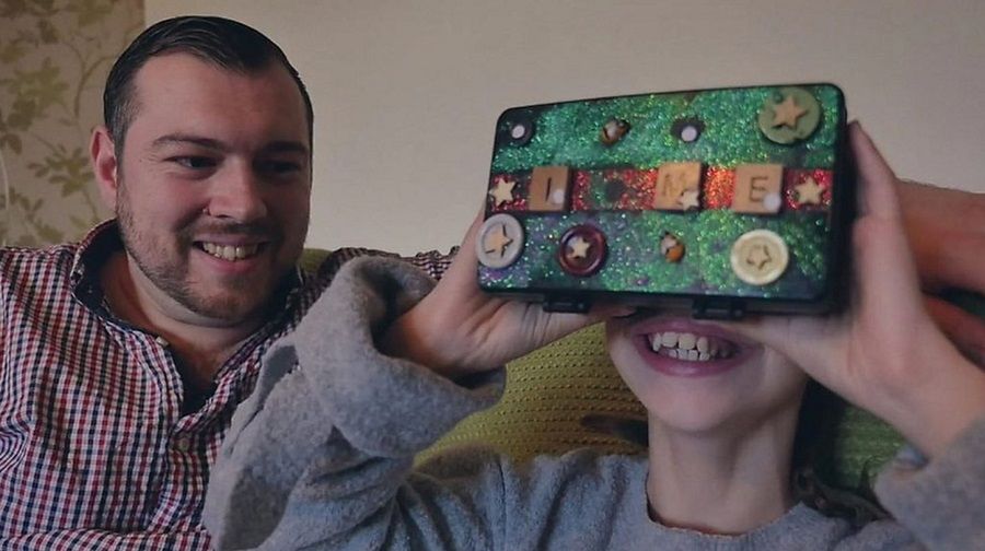 Nauczył się robić filmy VR dla chorej córki