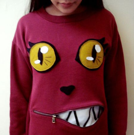 Funny Cat Sweater