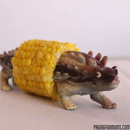 Dinosaur Corn Holder