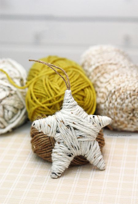 Yarn Wrapped Star