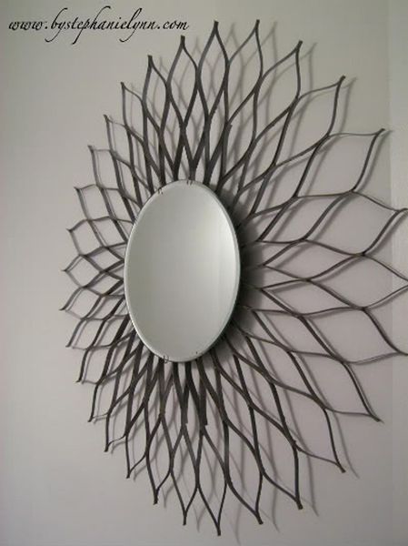 Cereal Box Sunburst Mirror