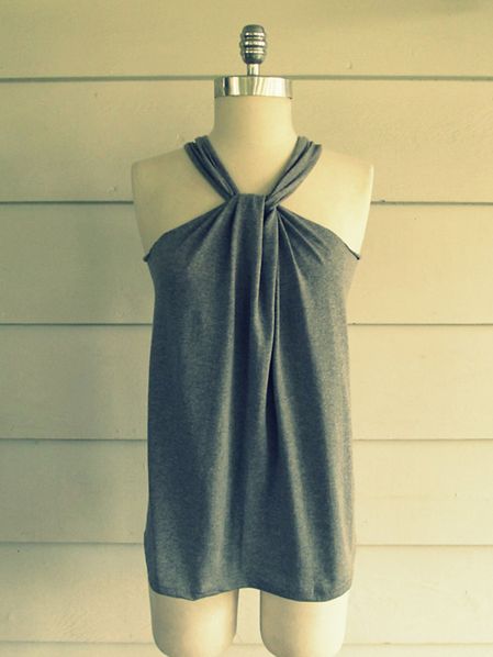 No Sew Tee-Shirt Halter