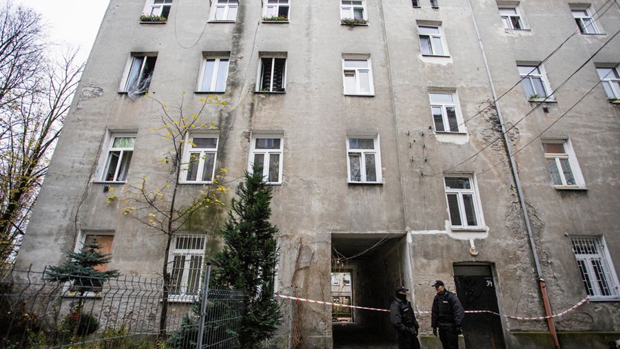 Kamienica przy ul. Siedleckiej 34 - po wybuchu gazu