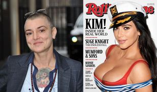 Sinéad O'Connor ostro o Kardashiance: Co ta p***a robi na okładce "Rolling Stone'a"?!