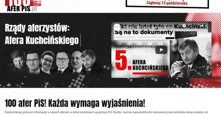Wybory parlamentarne 2019. Analizujemy "100 afer PiS"