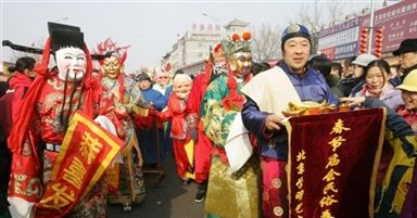 Obchody Księżycowego Nowego Roku w Chinach