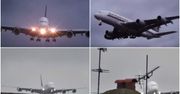 Dramatyczne nagranie potężnego Airbusa lądującego z bocznym wiatrem