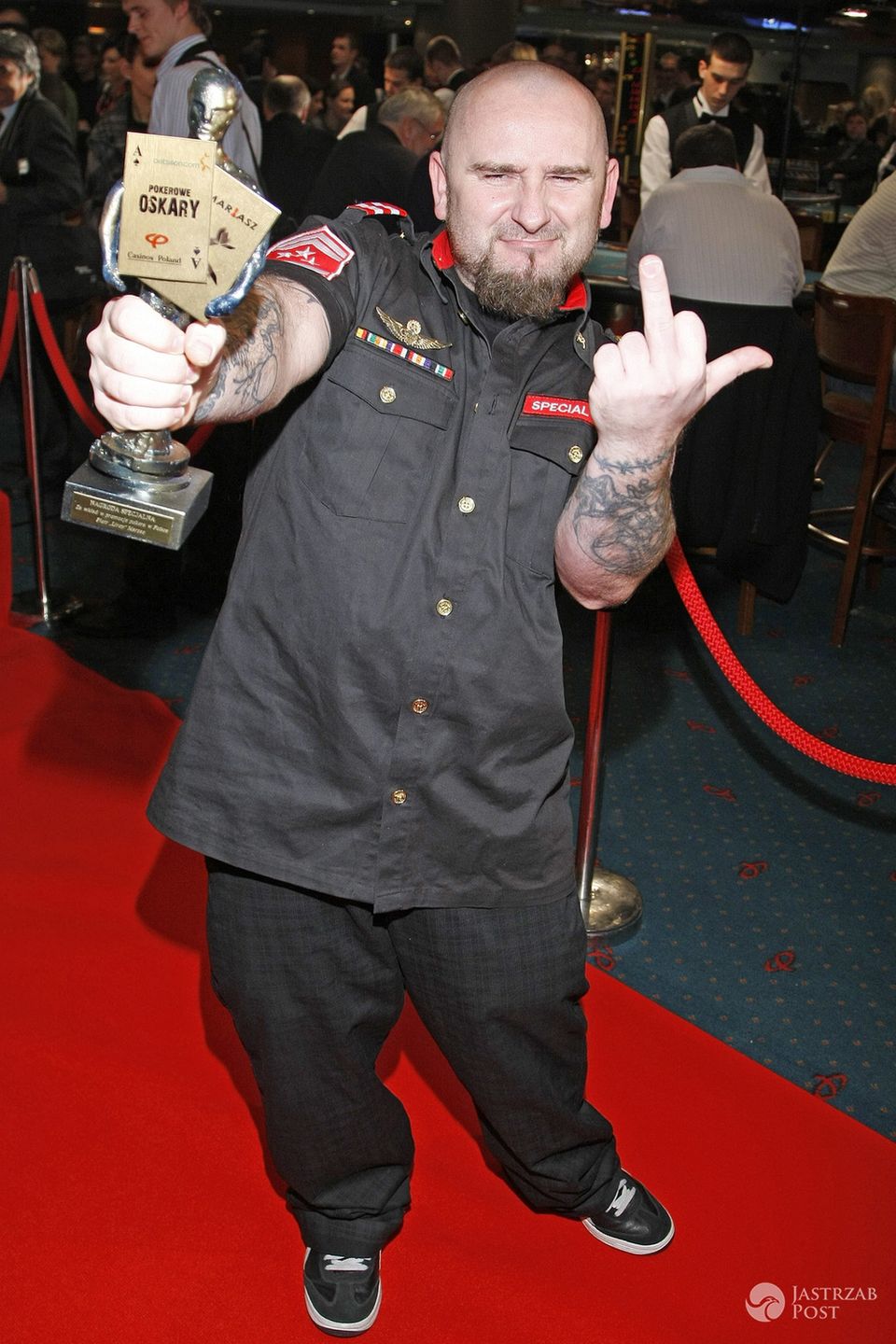 Liroy na imprezie Pokerowe Oscary, 2009 r. (fot. AKPA)