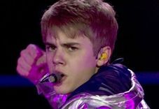 Justin Bieber na scenie