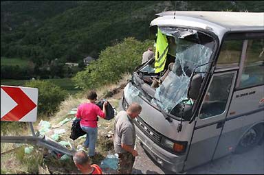 Wypadek polskiego autokaru w Chorwacji