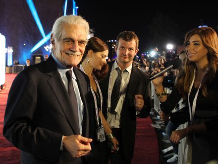 Omar Sharif uderzył fankę