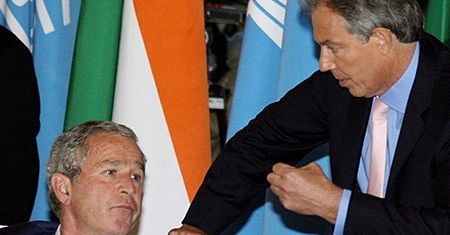 Bush przyłapany na użyciu brzydkiego słówka