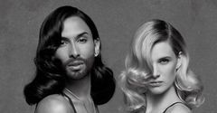 Conchita Wurst w bieliźnie dla Karla Lagerfelda