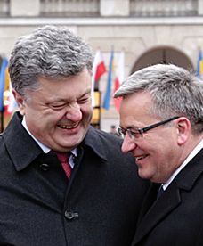 Poroszenko w Polsce