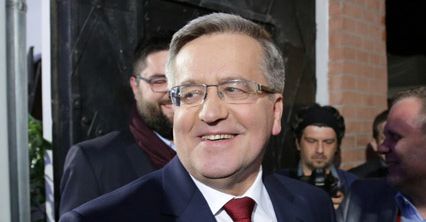 Wieczór wyborczy Komorowskiego