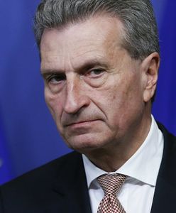 Oettinger obraził Chińczyków, kobiety i mieszkańców belgijskiej Walonii. "Tak mi się tylko wymsknęło"