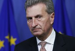 Oettinger obraził Chińczyków, kobiety i mieszkańców belgijskiej Walonii. "Tak mi się tylko wymsknęło"