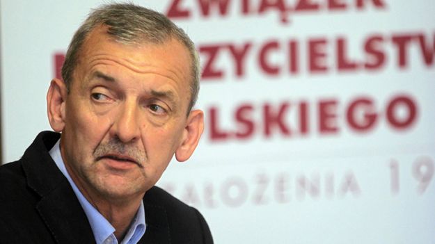 Prezes ZNP Sławomir Broniarz