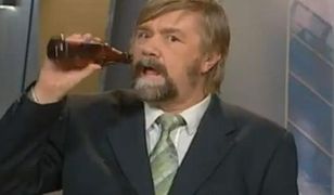 Prezenter pił w studiu. Wyleciał z pracy