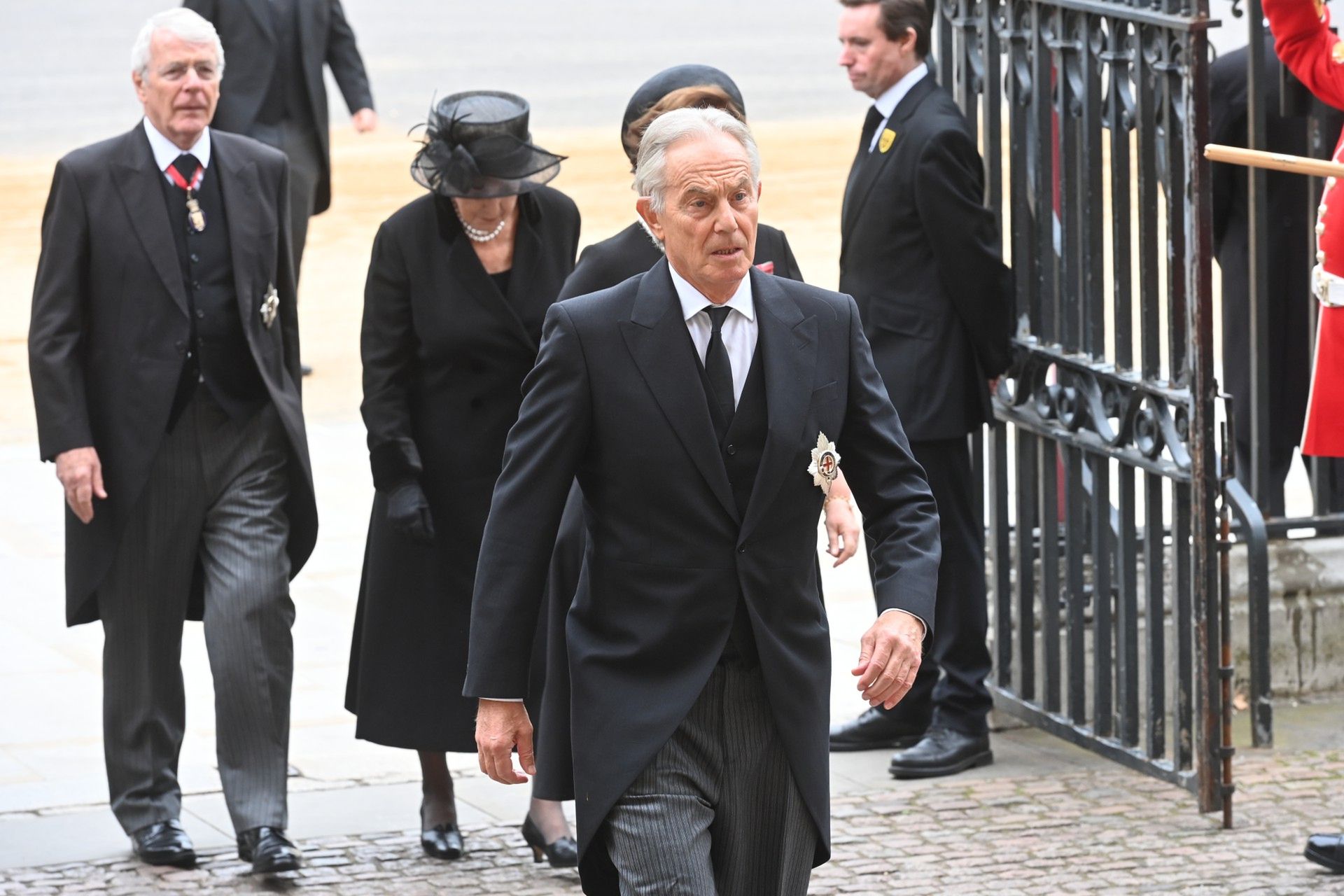 Tony Blair – pogrzeb królowej Elżbiety II