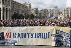 Protesty na Majdanie. Powodem "kapitulacja" ws. Donbasu