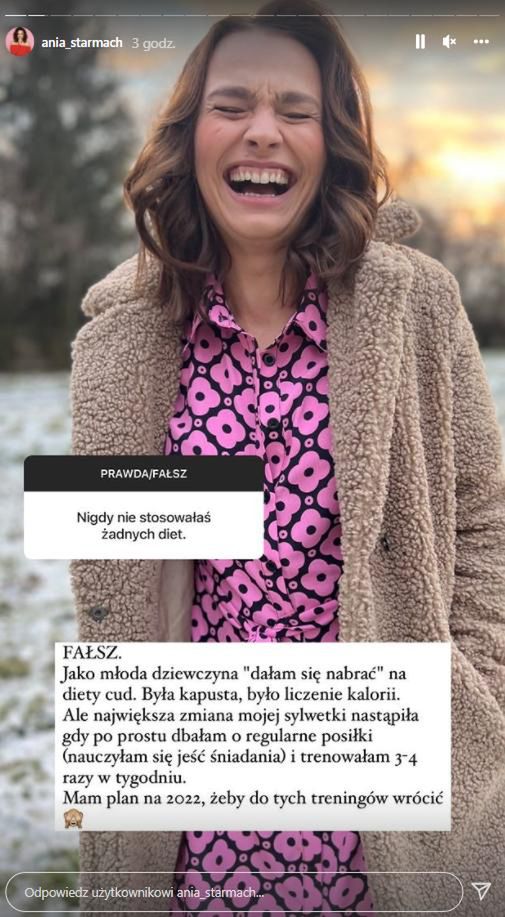 Anna Starmach o tym, jak schudła