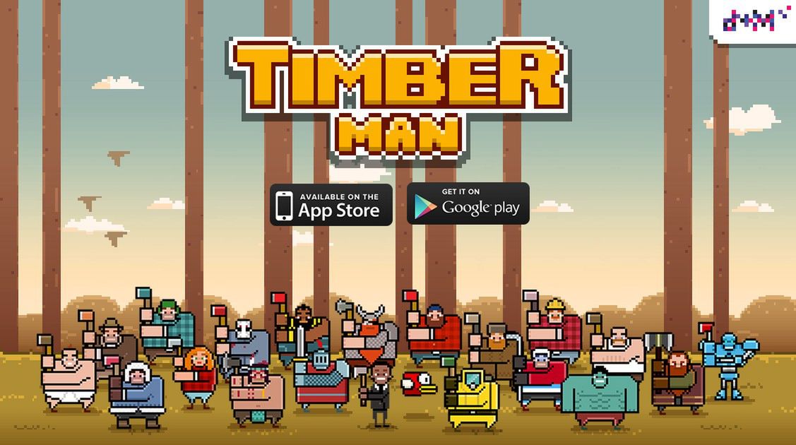 Timberman, polska gra o drwalu, na pierwszym miejscu amerykańskiego AppStore