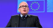 Timmermans: unijne pieniądze tylko w zamian za przestrzeganie praworządności