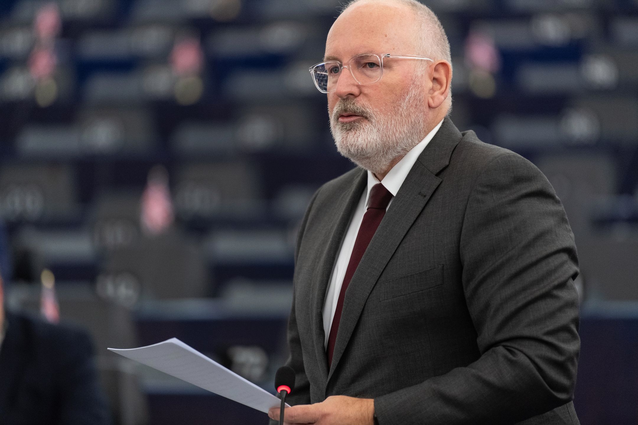 Frans Timmermans, wiceszef KE