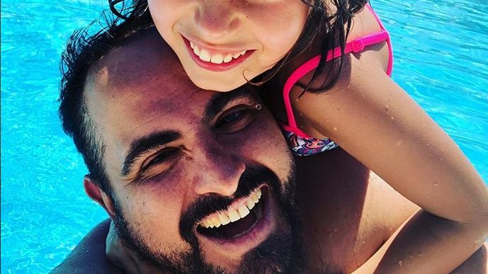 Agustin Egurrola i jego córka Carmen