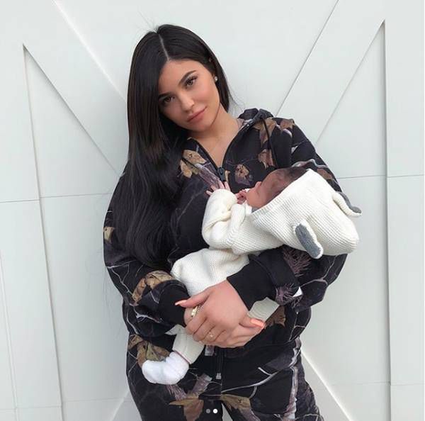 Kylie Jenner z córką Stormi