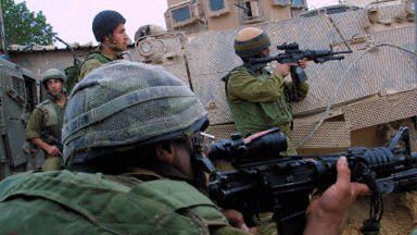 Izraelscy żołnierze w Rafah