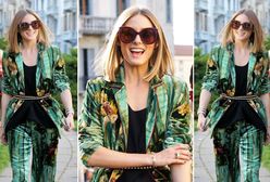 LOOK OF THE DAY: Olivia Palermo w piżamowym garniturze