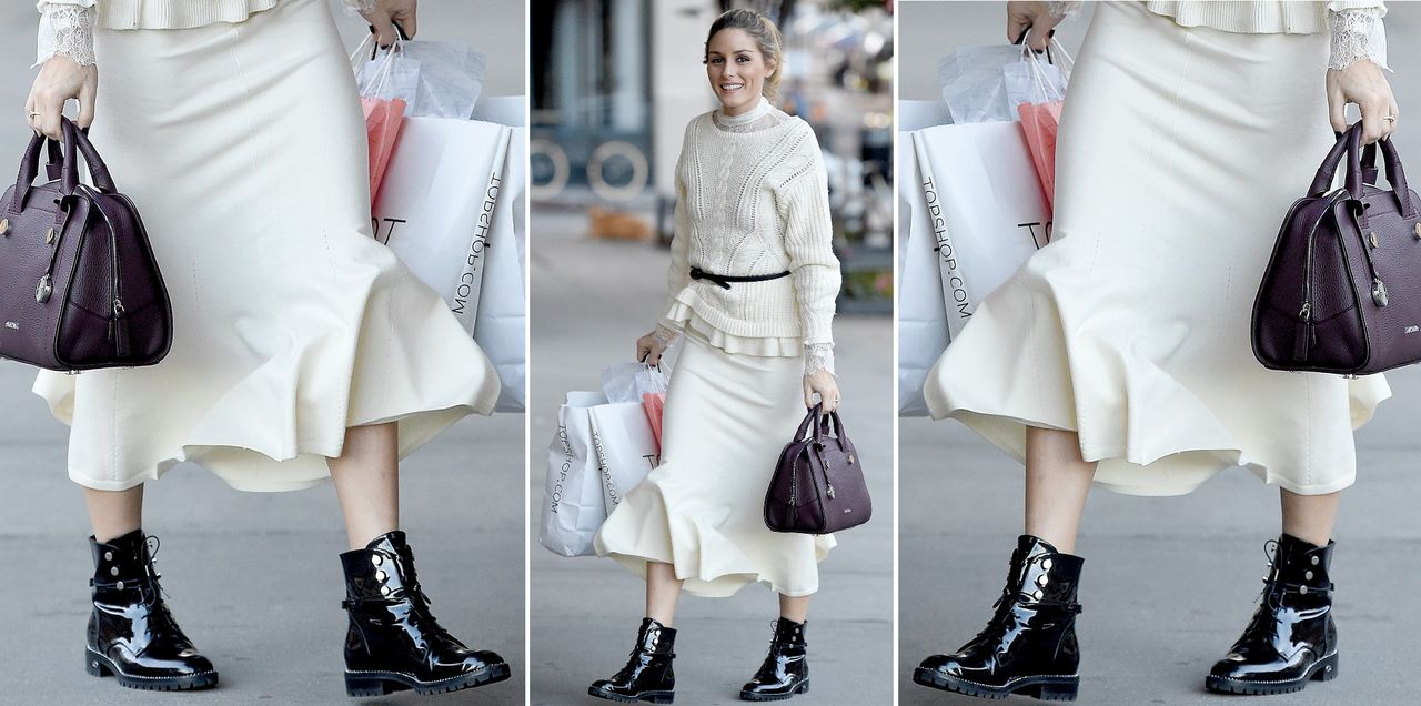 LOOK OF THE DAY: Olivia Palermo i black and white